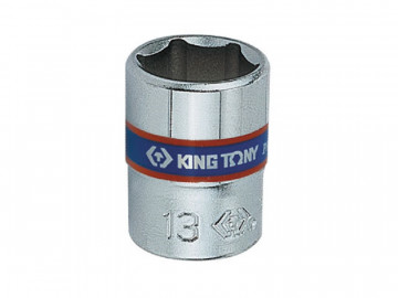 Головка торцевая стандартная шестигранная 1/4&quot, 8 мм KING TONY 233508M