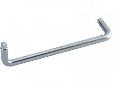 Вороток для пробки слива масла, 8х10 мм, изогнутый KING TONY 1586-09