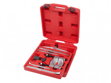 Съёмник подшипников 30 т, 2-х захватный, сегментного типа, кейс, 14 предметов МАСТАК 104-12030C