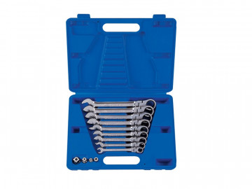 Набор комбинированных трещоточных ключей, 13 предметов KING TONY 13013MR