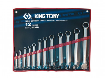 Набор накидных ключей, 6-32 мм 12 предметов KING TONY 1C12MR