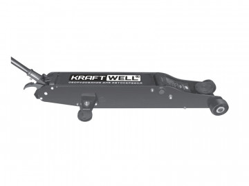 Домкрат подкатной гидравлический г/п 5000 кг. KraftWell арт. KRWFJ5