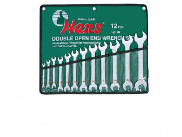 Комплект ключей рожковых 6х7-30х32мм 10шт Hans 16510M