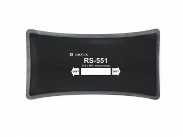 Пластырь металлокордовый 245х590мм 1шт. ROSSVIK RS-551