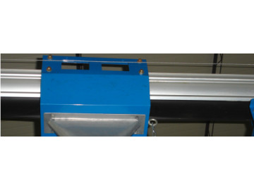 Алюминиевый рельс с резиновыми уплотнителями (4 метра) Atis FS-R4000 