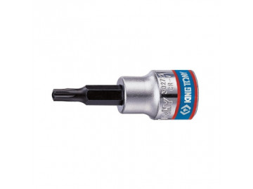 Насадка (бита) торцевая 3/8, TORX, T27, L = 50 мм, с отверстием KING TONY 302727