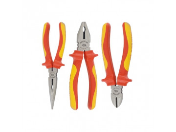 Набор пассатижей и бокорезов, диэлектрических, 3 предмета KING TONY 40603GP