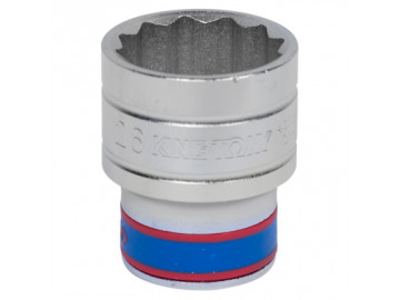 Головка торцевая стандартная двенадцатигранная 1/2, 26 мм KING TONY 433026M