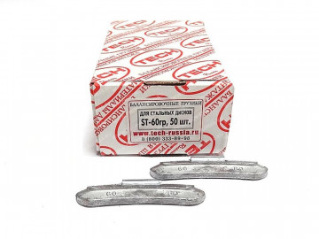 Упаковка грузиков по 60 гр.TechST060