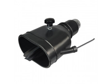 Насадка неопреновая сдвоенная 200x100 мм с фиксацией (шланг D75 мм) TROMMELBERG CA076250150T