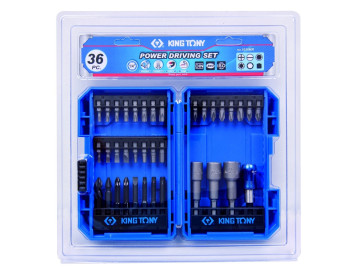 KING TONY Набор для шуруповерта, 36 предметов 1036MR