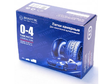 Латки овальные О4 (46х80), 50 шт. коробка ROSSVIK O.4.K.50.