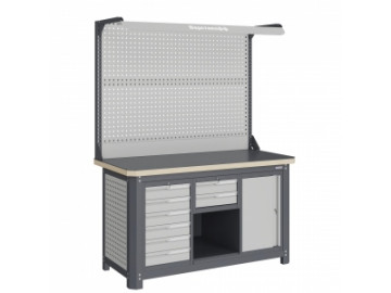 Верстак слесарный MCN 1552.S267.2-2F