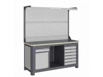 Верстак слесарный MCN 1552.S68.1-2F