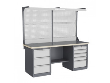 Верстак слесарный FBK 205.35.4-2F