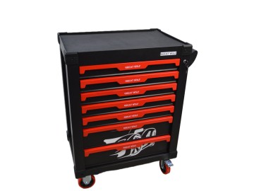 Инструментальная тележка Great Wolf GW-7ST Black