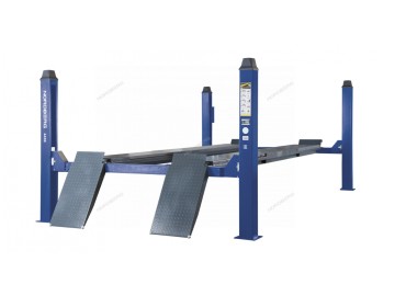 Подъемник четырехстоечный 5 т, без траверсы, синий Nordberg 4450_MB