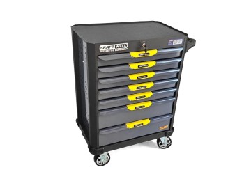 Тележка профессиональная с 7 ящиками KraftWell арт. KRW-T7D