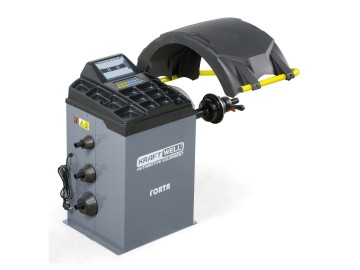 KRW242 Балансировочный станок полуавтомат KraftWell арт. FORTA